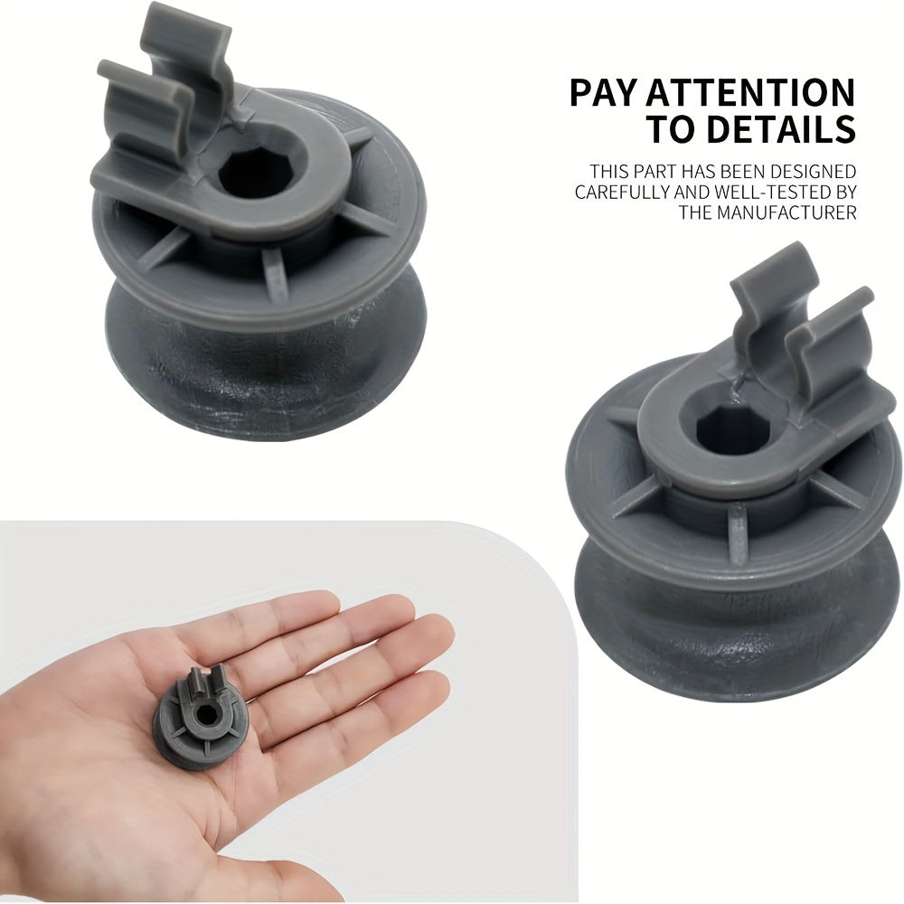 Upgrade your LG Dishwasher with this set of 4 Plastic Upper Dishrack Roller Wheels Assembly. Compatible with Models 4581DD9001B, AP4437685, PS3523050, 1266813, and EA3523050. Enhance your dishwashing experience with this essential accessory.