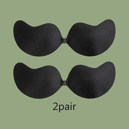 Silicone nipple covers: invisible adhesive push-up pasties for women's lingerie.