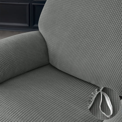 Jacquard Chair Slipcover Set for Recliners