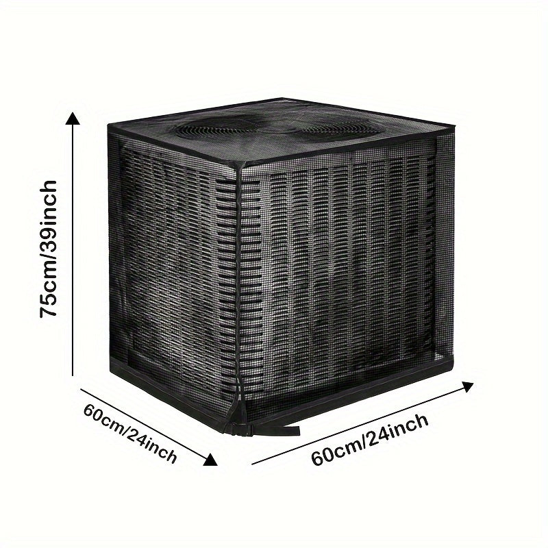 Защитите свой наружный кондиционер круглый год с помощью этого регулируемого, прочного сетчатого чехла из ПВХ. Предотвратите засорение листьями, ветками и древесиной, чтобы ваш блок работал бесперебойно.