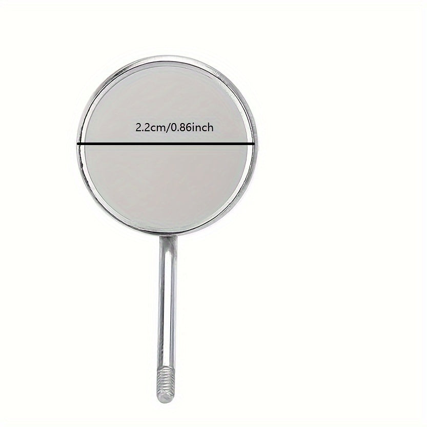 20 Stainless Steel Dental Mirrors, including No. 4 and No. 5.