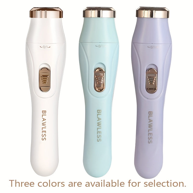 3-in-1 Precision Women's Electric Shaver Kit with multiple attachments, ideal for various hair removal needs.