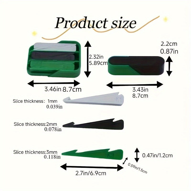 Magnetic Vegetable Peeler and Slicer: A Sleek Kitchen Tool made from Non-Food Contact Plastic, Ideal for Thin Slicing and Peeling Vegetables. Perfect Kitchen Gadget Accessory.