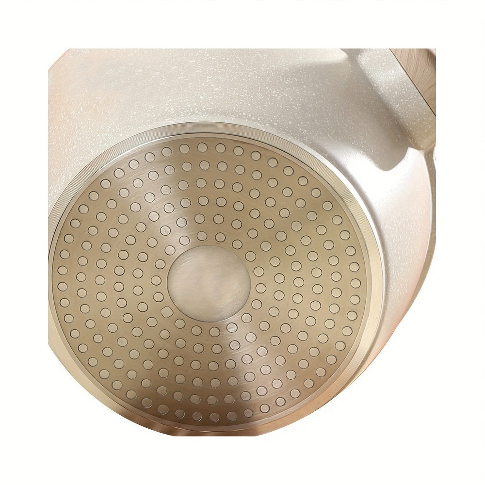 Non-Stick Frying Pan with Lid by BYSTON - Ideal for Use on Gas and Electric Stoves