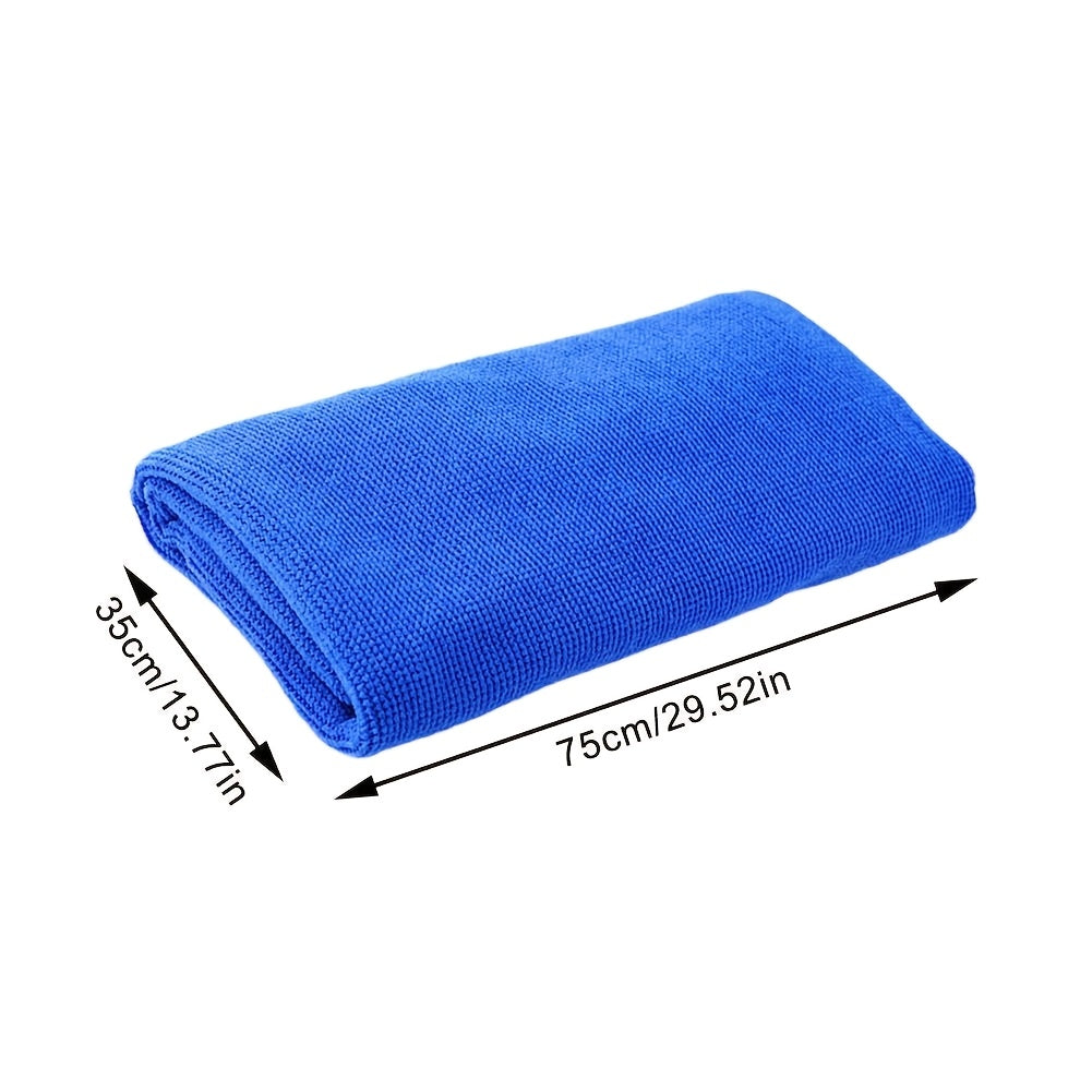 Modern Microfiber Towel - 34.98x74.98 cm, 100% Polyester, Ideal for Barber Shop, Bathroom, Beach, Pool, Gym - Pink/Purple/Blue