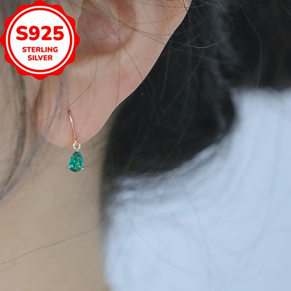 Elegant and simple stylish earrings made with hypoallergenic S925 silver. Featuring a French court style, these luxurious and classical earrings are finished with versatile ear hooks that boast a drop-shaped design for added charm. Perfect for those with