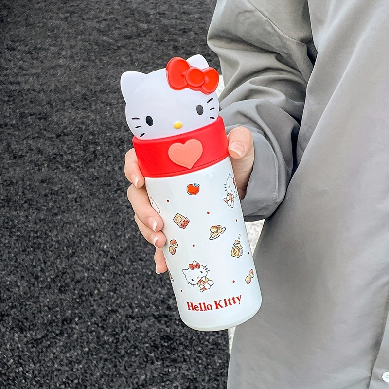 350ML Kuromi Insulation Cup - Cute Sanrio Water Cup, Portable Straight Drinking Cup, Perfect Easter Gift