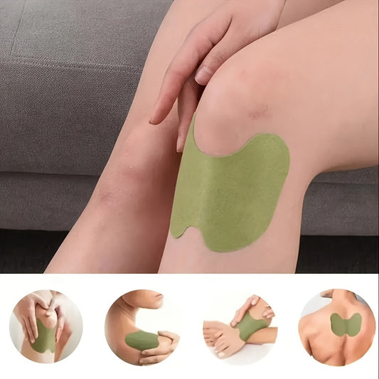 100pcs of Bath/Bathroom Accessories including Knee, Back, Neck, Shoulder Wormwood Hot, Moxibustion, Joint, Heat, and Cervical Patches.