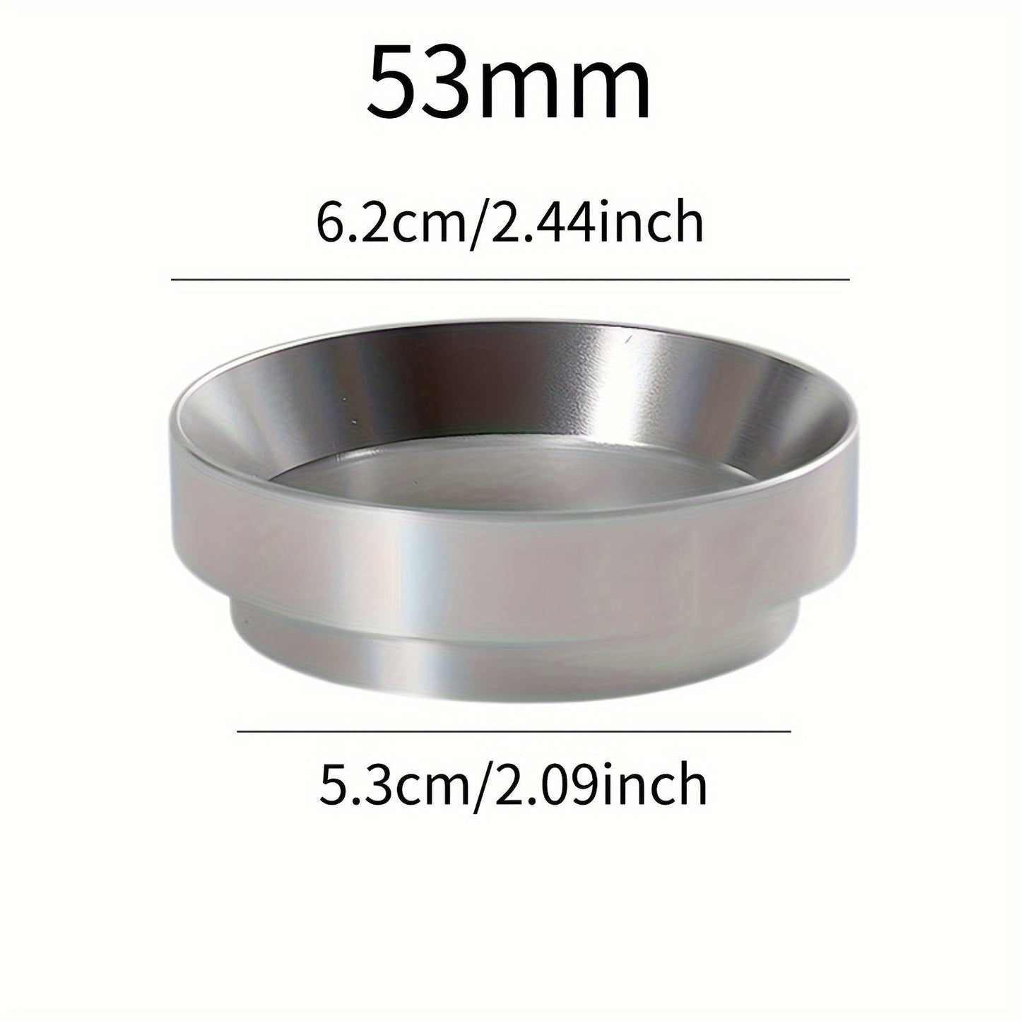 Coffee Catcher Ring Anti-fly Powder Ring Grinder Catcher Ring Coffee Handle Cloth Powder Dosing Ring Coffee Tools 51mm 53mm 58mm.