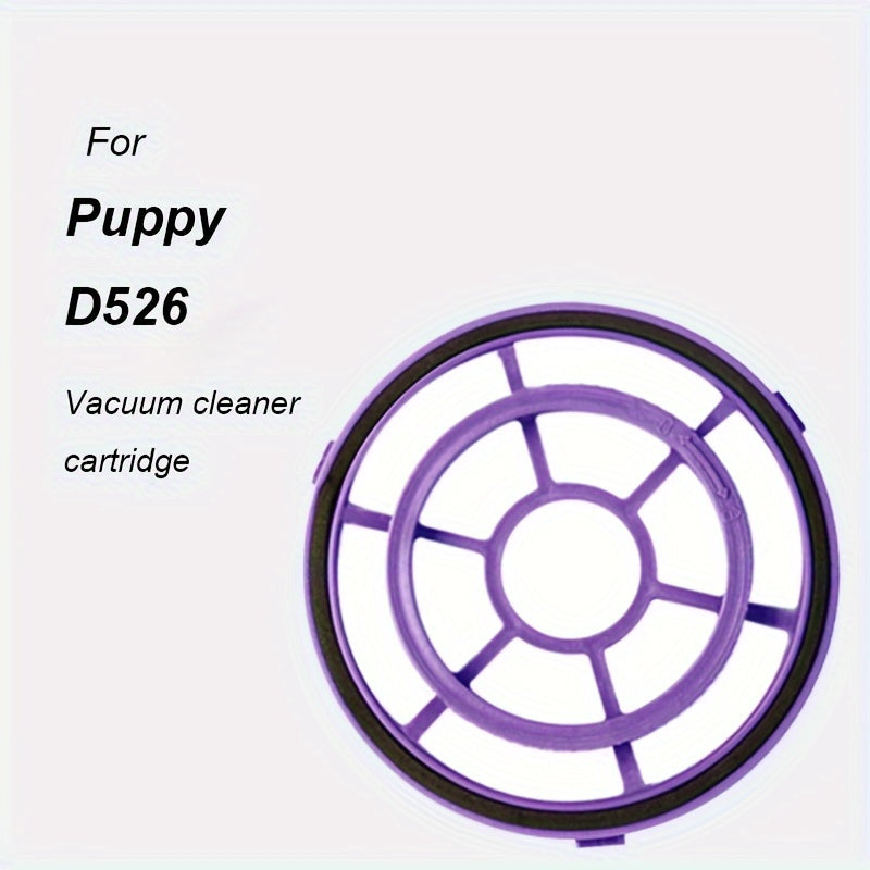 Puppy D526 simsiz changyutgich bilan mos keladigan ushbu aksessuarlar mikrofiber filtr va HEPA filtrni o'z ichiga oladi.