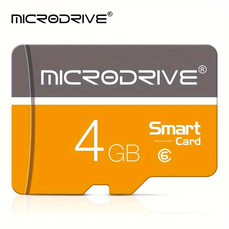 High speed Orange-gray Micro mini TF SD Card available in various sizes (4GB, 8GB, 16GB, 32GB, 64GB, 128GB, 256GB) with Class 10 TF U3 compatibility and SD adapter included.