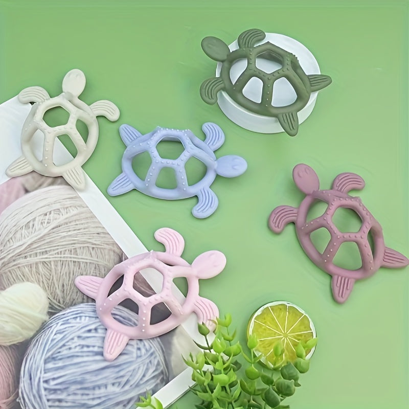 The Charming PanLynner Cute Turtle Teether is made of BPA-free silicone, ideal for soothing young gums and making a great holiday gift. Perfect for Christmas or Thanksgiving!