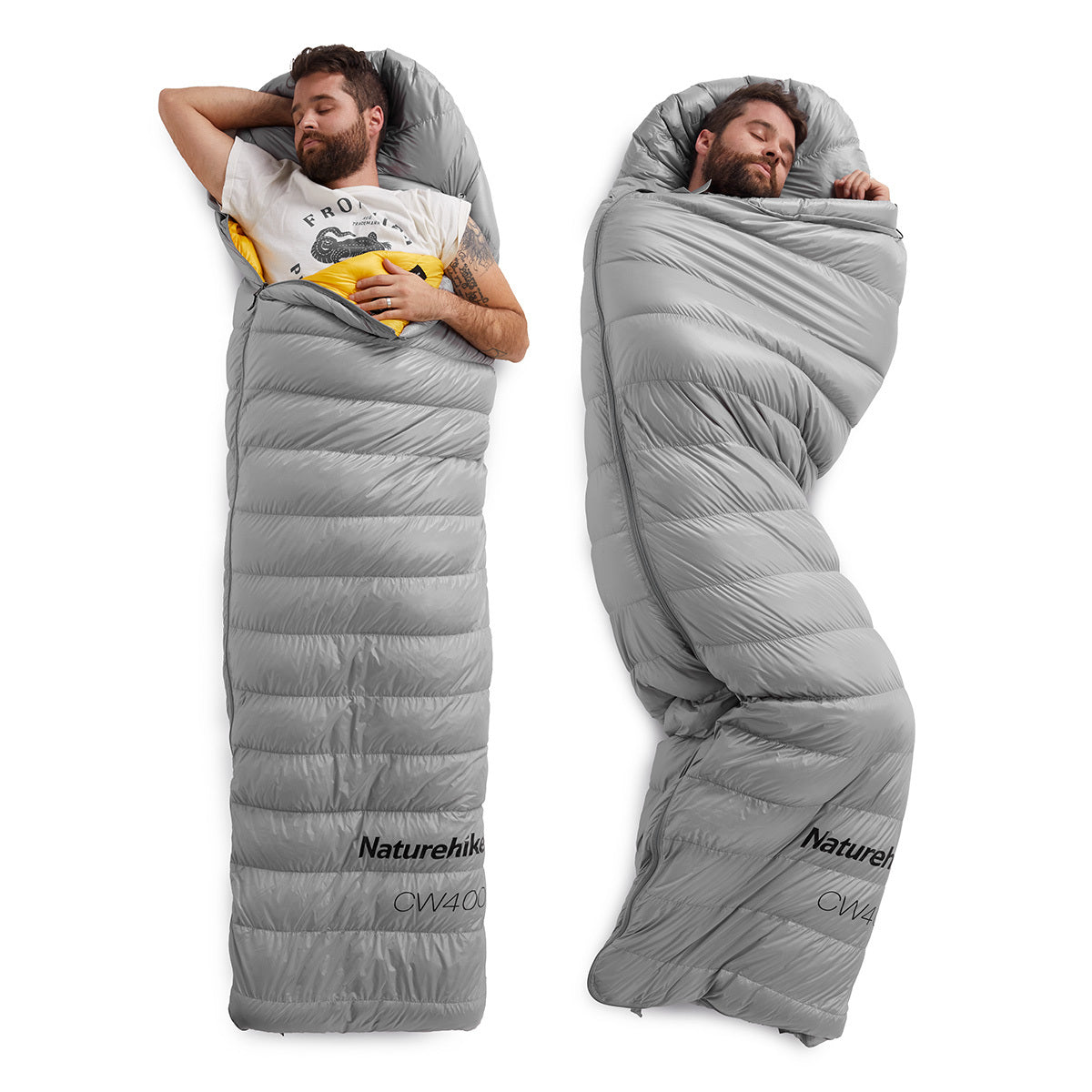 Naturehike Ultra-Light Goose Down Sleeping Bags provide ultimate comfort for winter camping.