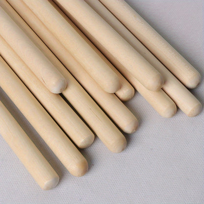 Maple Wood Drumsticks in Camel & Khaki - Uncharged, Tandem Set, Multiple Sizes