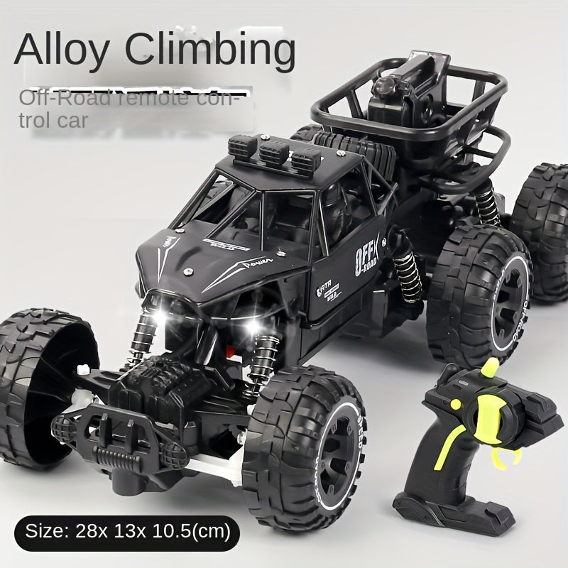 1:14 Scale 2.4G RC Off-Road Remote Control Car with LED Headlights & Rechargeable Battery - Ideal Gift for Valentine's Day or Thanksgiving. Suitable for Youngsters and Adults. Bold