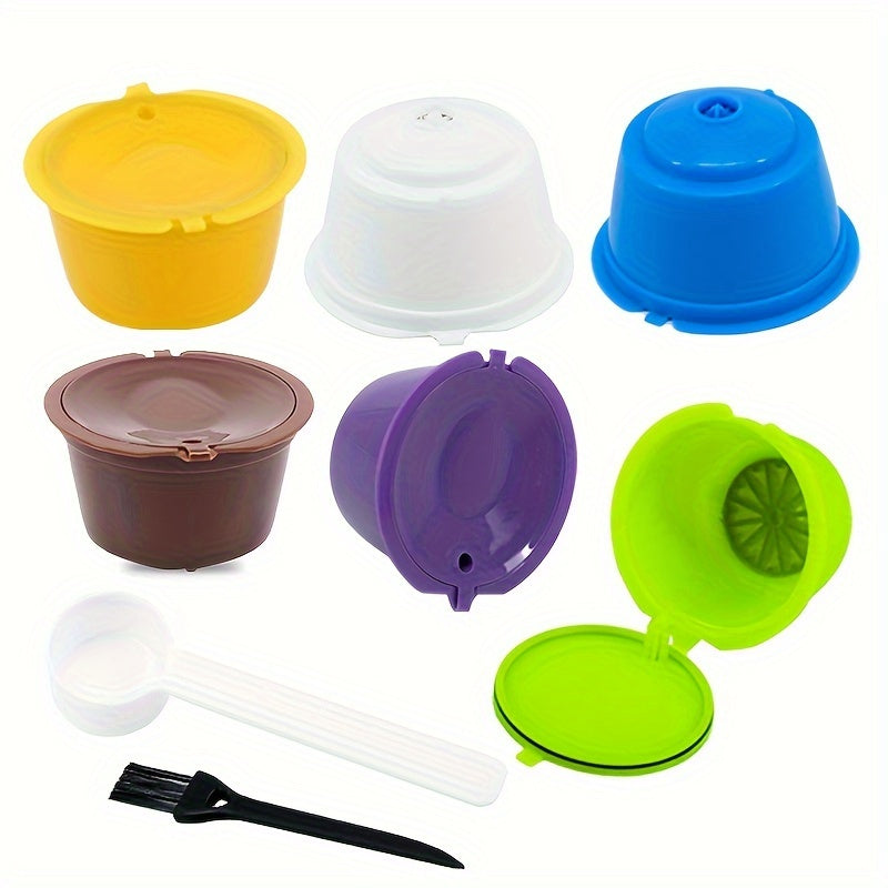 Reusable coffee capsule filters can be made using a 6-pack and a spoon brush, allowing you to create your own coffee capsules.