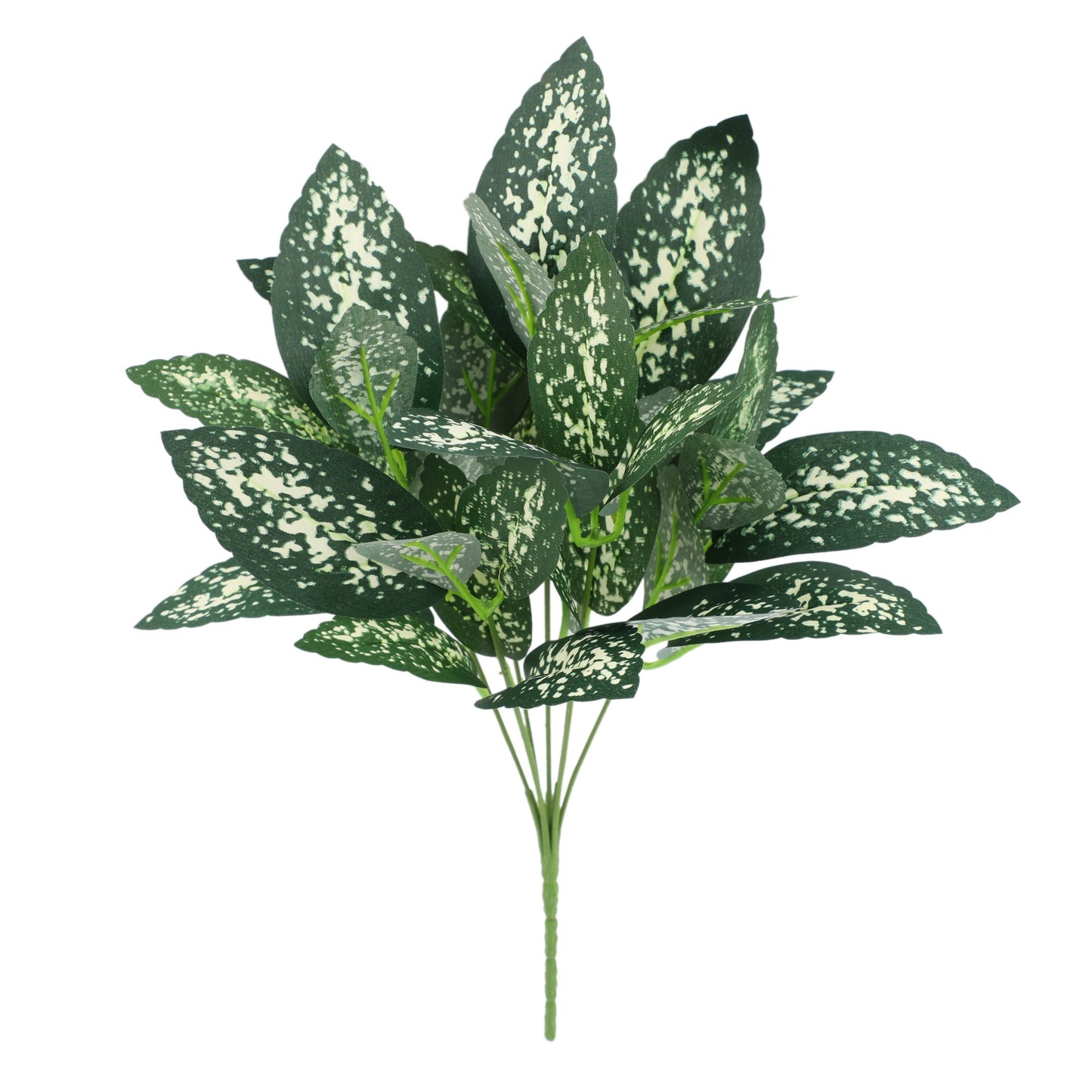 1pc Artificial Potted Leaf Plant, Faux Bonsai Green Plant for Indoor and Outdoor Use in Dining, Office, or Home Decor.