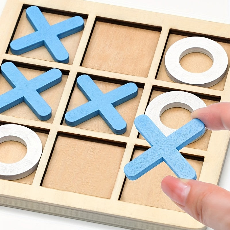 Tic Tac Toe board game for casual party entertainment, outdoor gatherings, holidays, birthdays. Great for puzzle training and thinking skills.