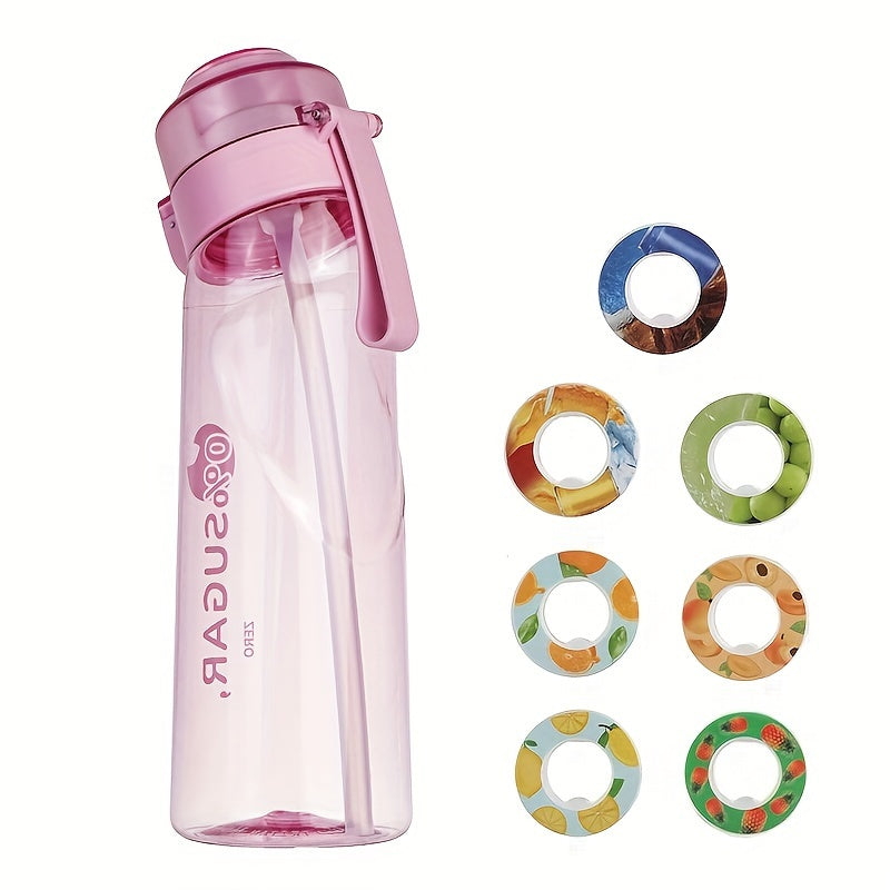 New hot sale capsule water bottle set with 7 fruity scented flavors, perfect for outdoor sports.