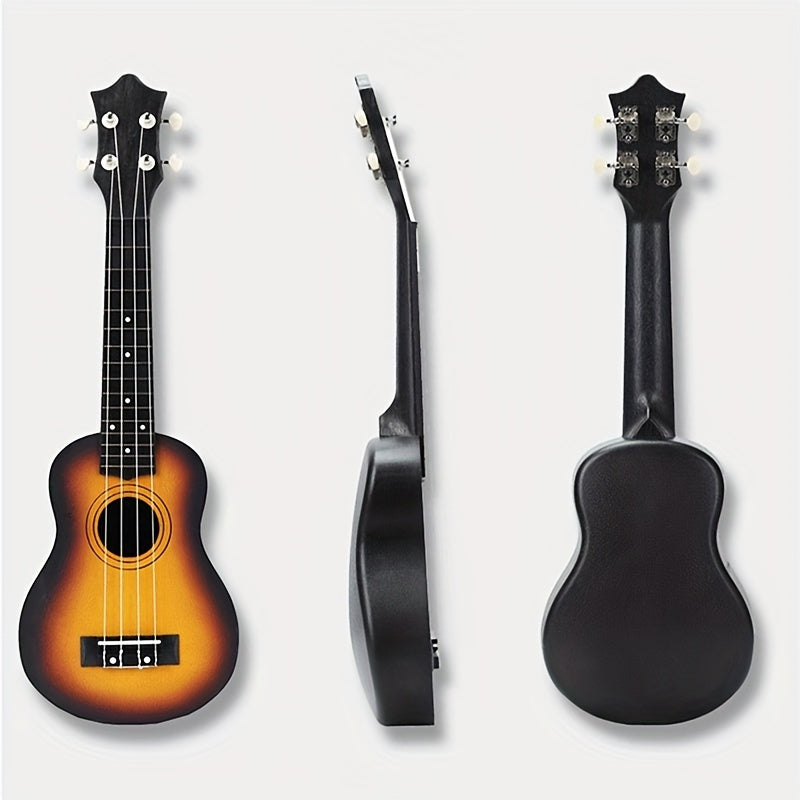 21-inch Soprano Ukulele for Women: Improved sound quality with curved backboard design!