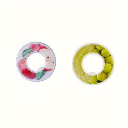 Scented fruit flavor extract rings in 2/3/5pcs that change smell when used to enhance water