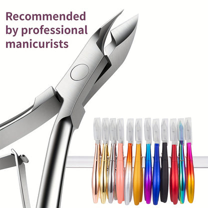 Professional manicure tool for clipping dead skin and repairing nails.