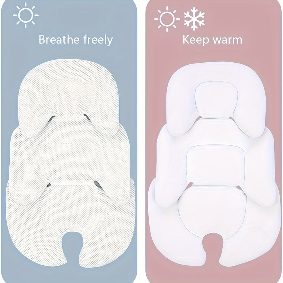 Give the gift of comfort and safety with the Ultimate Stroller Seat Cushion Set, including a Basket Safety Seat Inner Cushion Protector and Double-Sided Baby Waist Cushion. Perfect for Christmas, Halloween, or Thanksgiving.