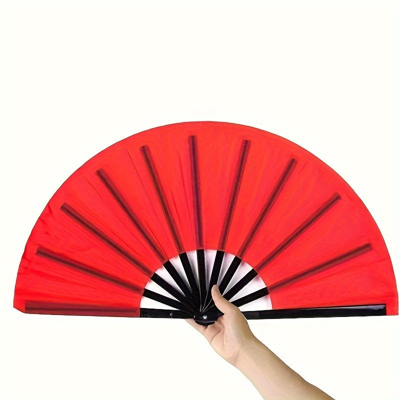 Kung Fu Fan for Adults, 10-inch Tai Chi Performance Hand Fan, Perfect for Square Dancing