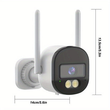 1 to'plam 1080 xilma-xil xavfsizlik kameralaridan, simsiz tashqi WiFi kuzatuvi uchun jihozlangan, 1080P yuqori aniqlikdagi tungi ko'rish, harakatni aniqlash, ikki tomonlama aloqa imkoniyatlari bilan. Brend: QKH