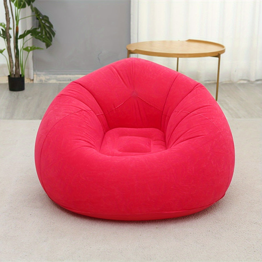 Versatile Ergonomic Bean Bag Chair - Easy to Clean, Lightweight & Portable, No Need for Electricity, Suitable for Different Rooms and Uses