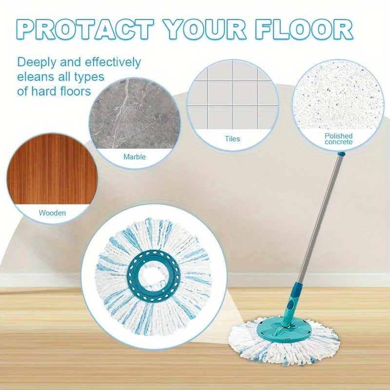 Replace worn out mop heads with Leifheit Microfiber Mop Refills. Choose from packs of 1, 3, or 5 replacement heads that offer strong water absorption and effectively clean dust and tile floors. Perfect for keeping your kitchen spotless.