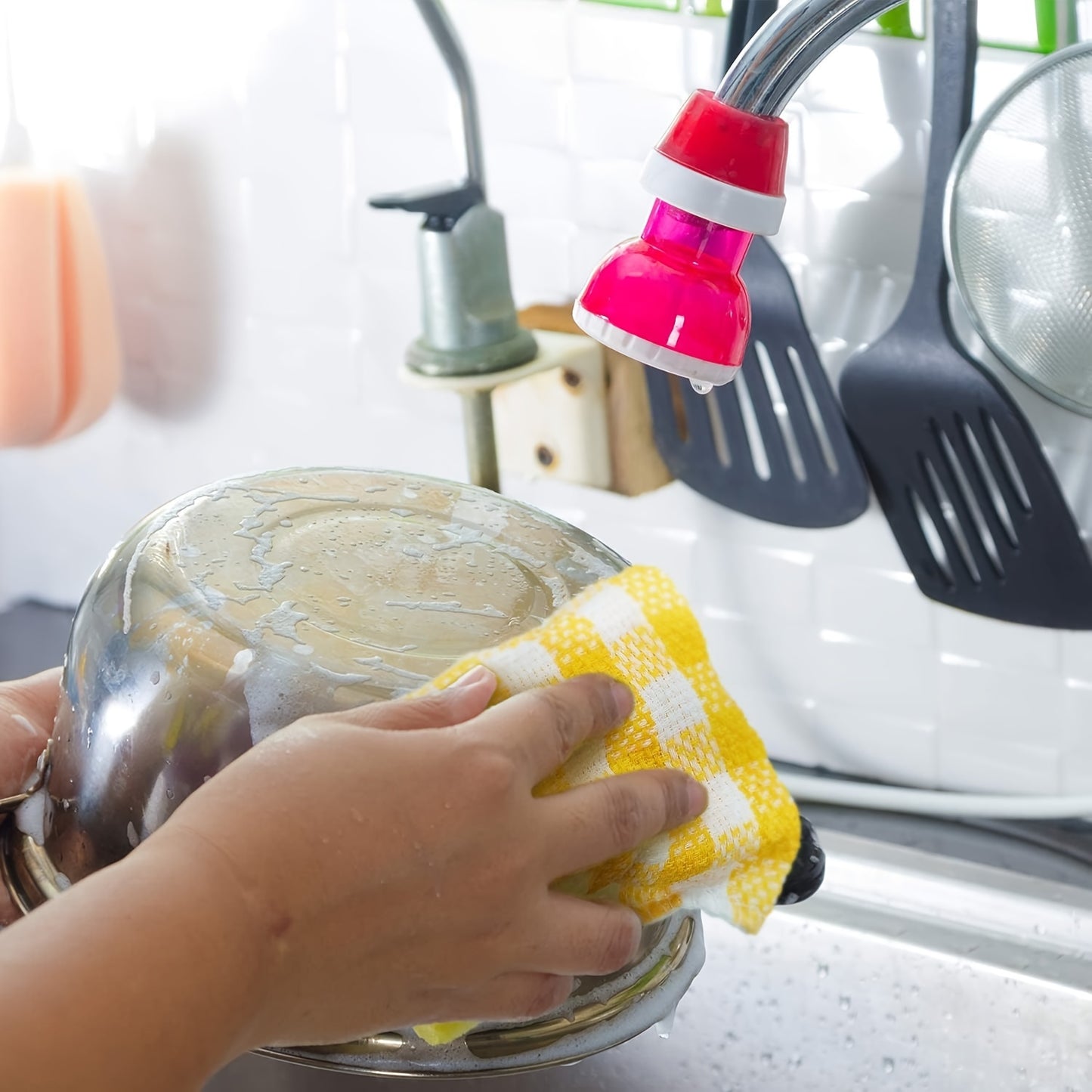 12-pack of cotton waffle weave dish cloths with space theme, ideal for quick hand wash only in the kitchen. Made of 100% cotton, absorbent and quick-drying for cleaning.