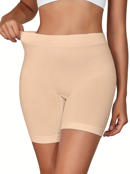 Soft and comfortable seamless boyshort panties for women.