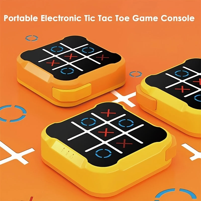 Fun electronic Tic-Tac-Toe game for kids made from durable ABS material.