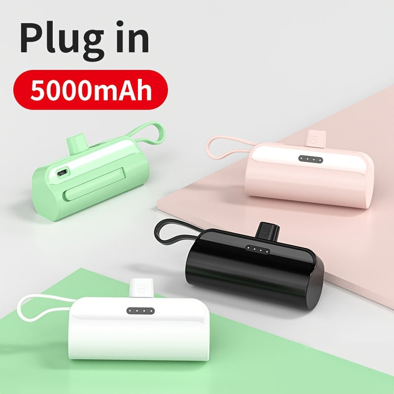 5000mAh portable power bank for iPhone/Samsung Galaxy/Android phones and digital devices, customizable gift option by BYGP.