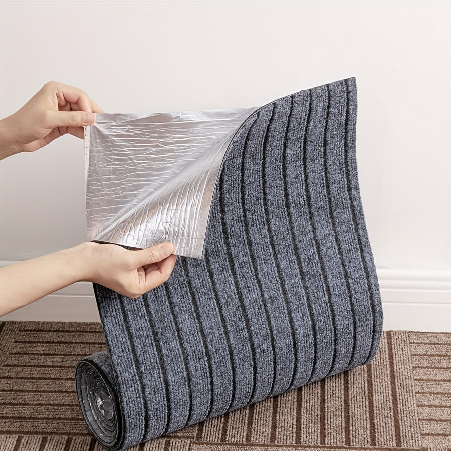 Self-Adhesive Carpet Rolls: Available in 5 sizes for DIY use in homes, commercial spaces, bathrooms, doors, stairs, and for pets - 5mm thickness.