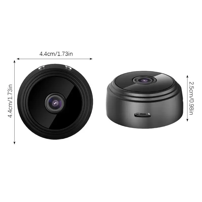 The THIRYWO Wireless Security Camera features Wi-Fi connectivity, a rechargeable lithium polymer battery, dual USB/battery power options, 480p video resolution, designed for indoor use, smartphone compatibility, and app control for home surveillance. It