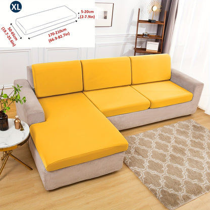 Classic Stretch Sofa Cover, Elastic Band Slipcover for Armchair to Sectional Sofas, Machine Washable Polyester and Spandex Blend, Fits Single to Four Seater Couches.