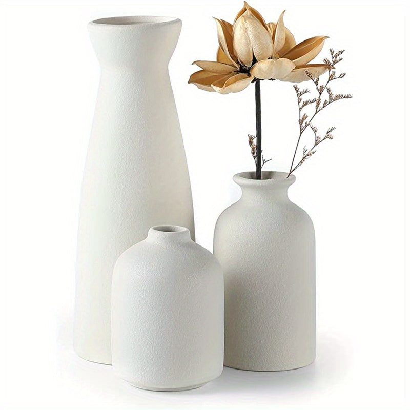 Three Ceramic Vases