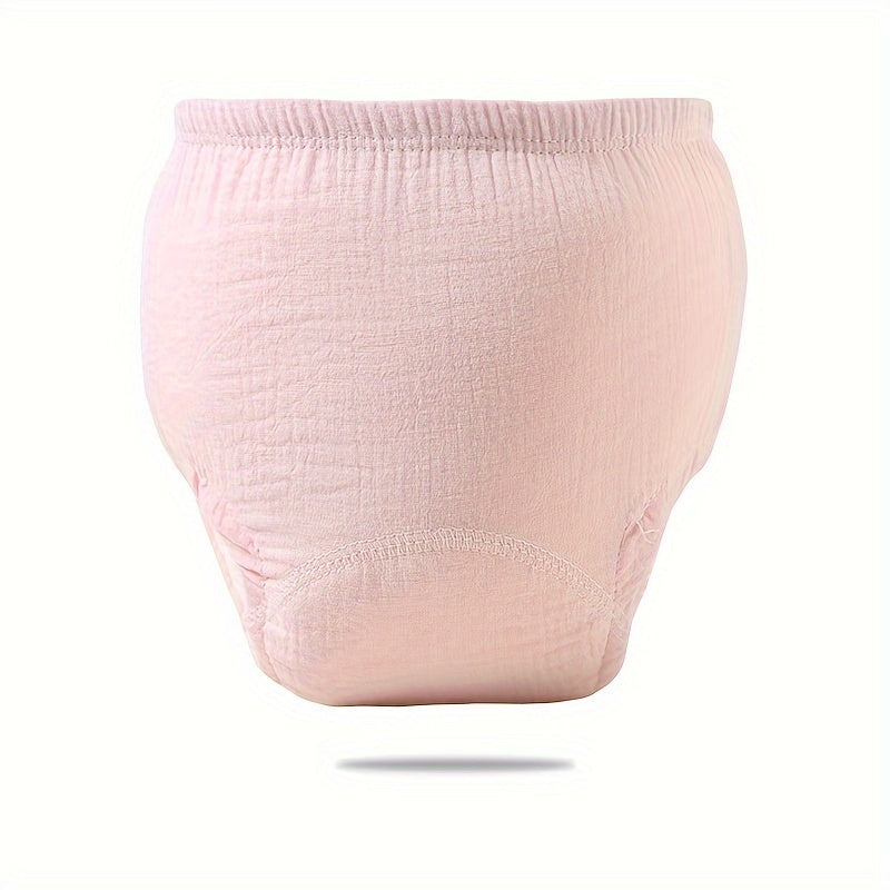 Soft Gauze Potty Training Panties by NEWCHAO - Waterproof Diaper Underwear with Leak Protection and Wetness Indicator for Kids