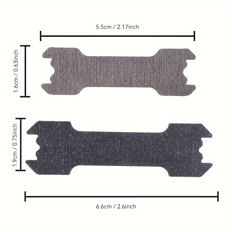 Durable, versatile nasal strips made of black bamboo charcoal fiber for a restful night's sleep.