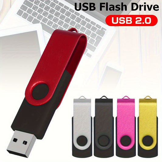 High-speed USB flash drive in various capacities for securely storing files, compatible with multiple devices.