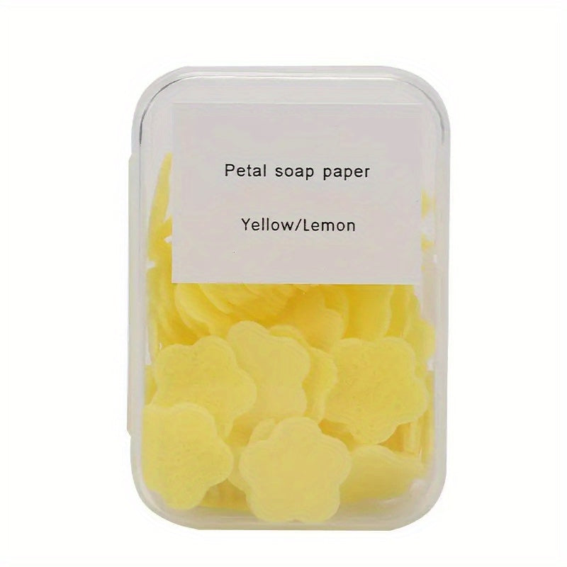 100 pcs/box of Portable Scented Foaming Soap for Travel.