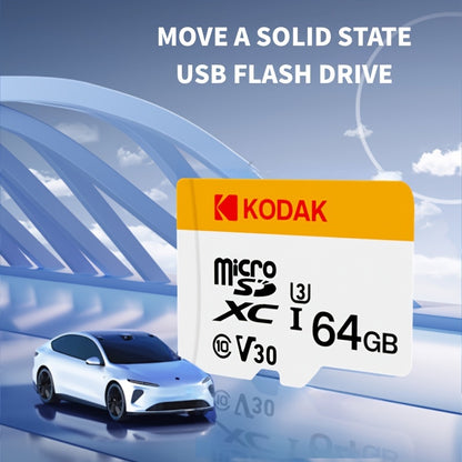 Option 1: Kodak Micro SDXC Card - High-Speed Class 10 V30, Durable UHS-I U1 Memory Card - 32GB/64GB/128GB Options for Smartphones, Cameras, Drones, Dash Cams