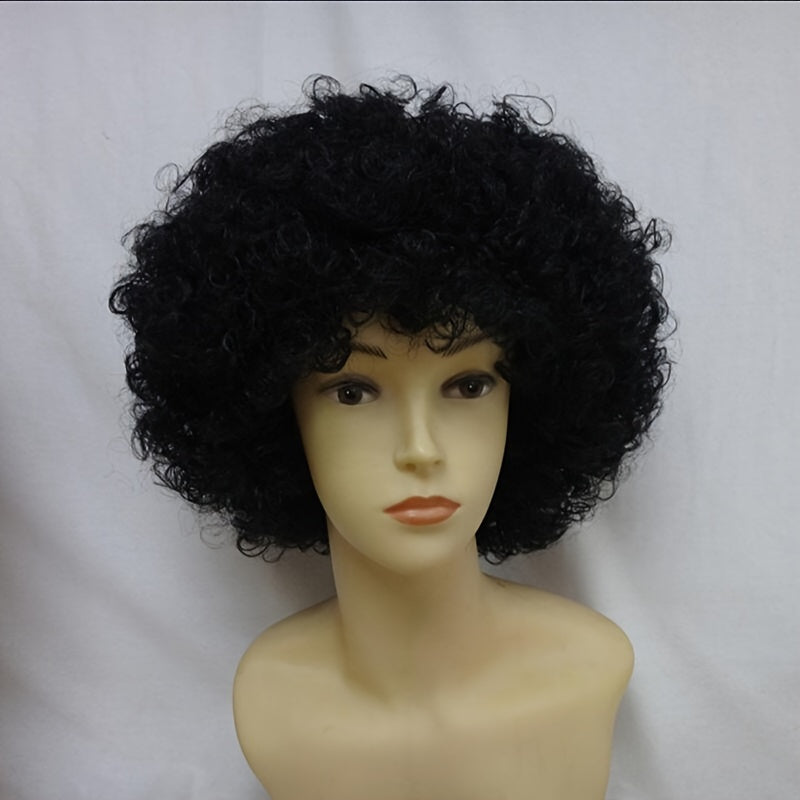 Stylish Short Straight Wig - Ideal for Cosplay & Halloween, Effortless Synthetic Hair for an Easy Wear