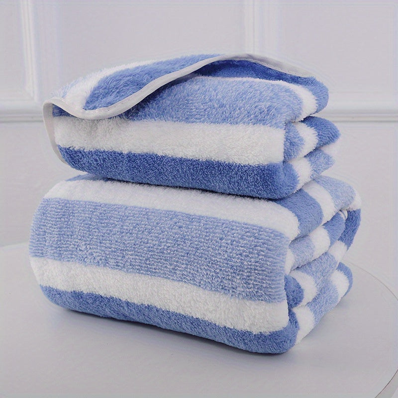 Wholesale Thick Striped Towels for Face Washing, Enhanced Absorbency, Suitable for Home Use across Borders