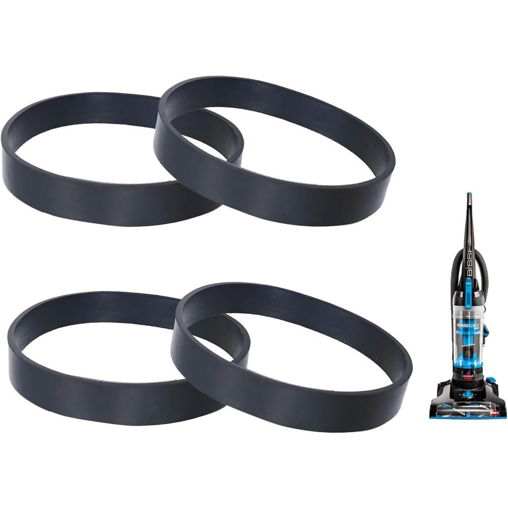 Replace the belts of your Bissell PowerForce Helix Turbo Vacuum Cleaner easily with this convenient 4-pack of replacement belts. Compatible with a variety of models including 2191, 2191U, 2190, 1700, 1701, 1797, 2691, 2692, 1240, 12B1, 68C7, and 3920