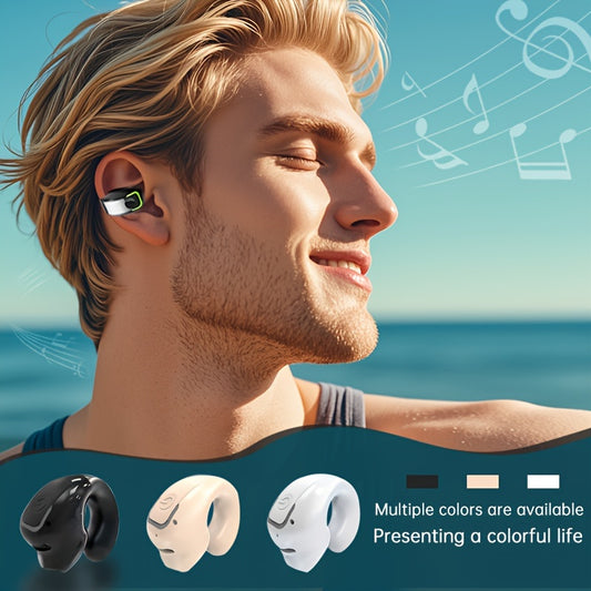 Limited Time Offer on Mini Single-Ear Wireless Headphones: perfect gift for Valentine's Day, Women's Day, Easter, Anniversary, or Birthday. Features 30-hour long battery life and call noise