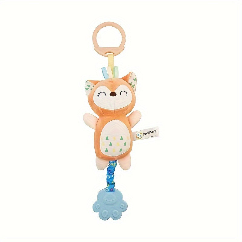 WELLFAR Plush Wind Chime Toy for Kids - Cute Cartoon Animal Bell Pendant, Made of Soft Fabric, Available in Various Colors