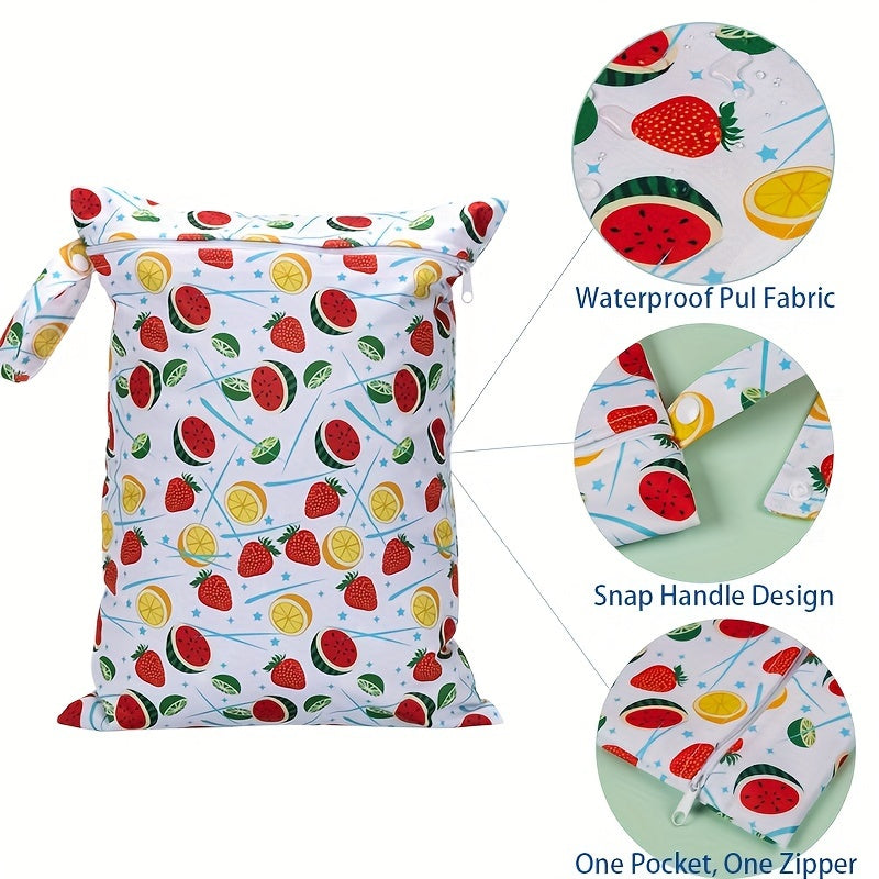 Durable and versatile wet bag that can be washed and reused. Perfect for storing wet clothes, swimsuits, diapers, and makeup while traveling or outdoors. Makes a great Christmas gift for busy moms.